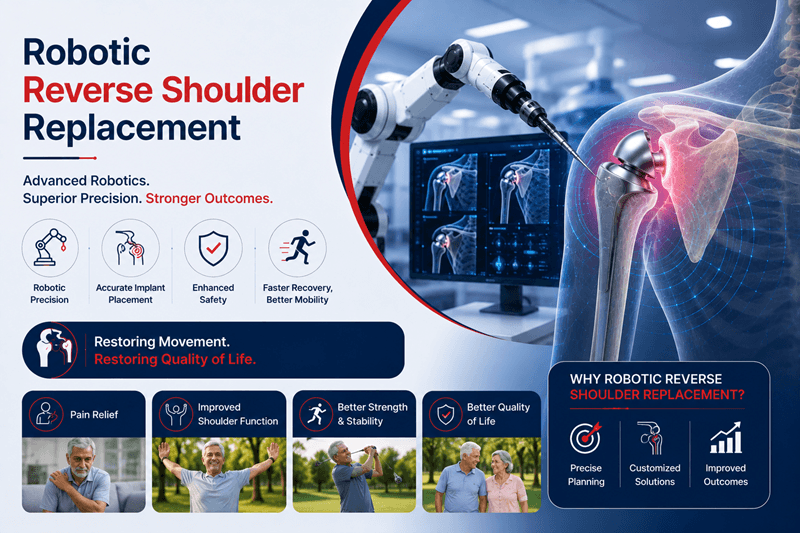 Robotic Reverse Shoulder Replacement